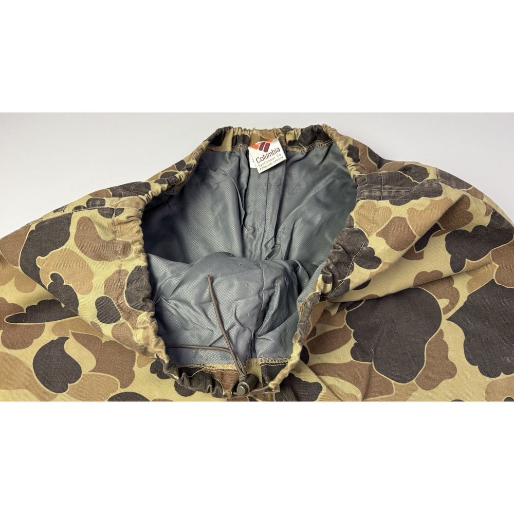 Vintage Columbia Duck Camo Pants‎ Goretex Hunting Double Knee Men's XL 38x31 3b1 - Picture 10 of 15